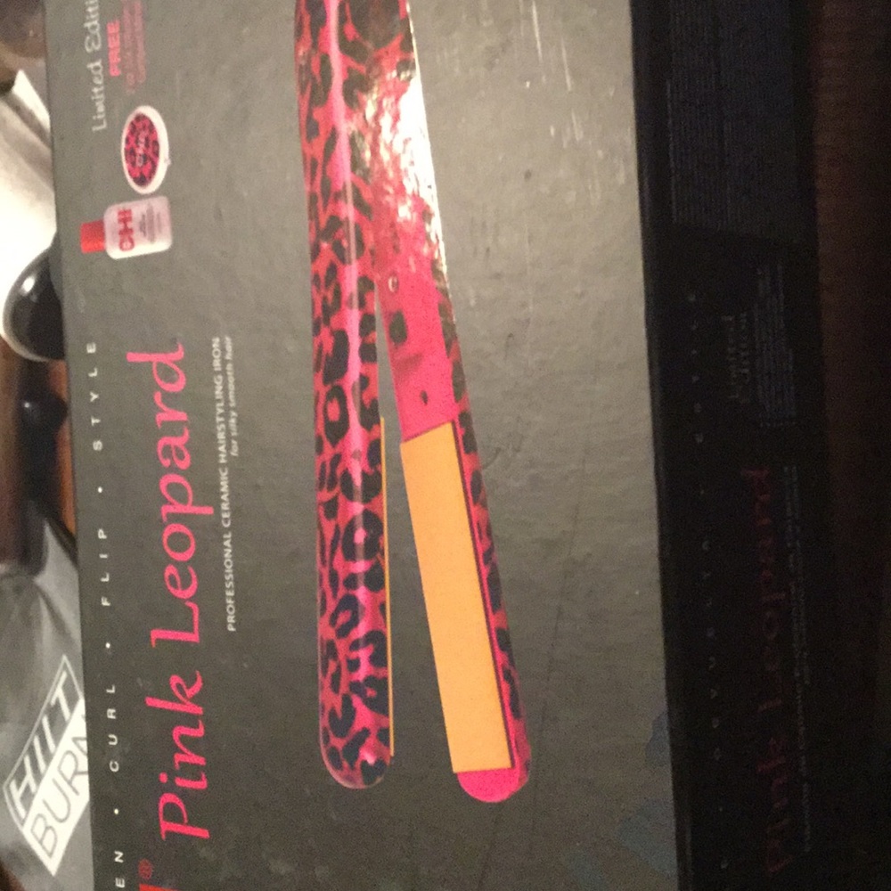 Chi pink leopard limited edition